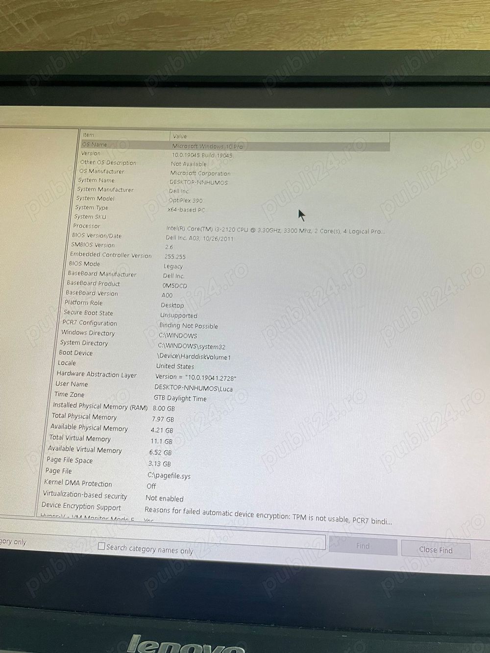 PC DELL  computer jocuri ,Invidia