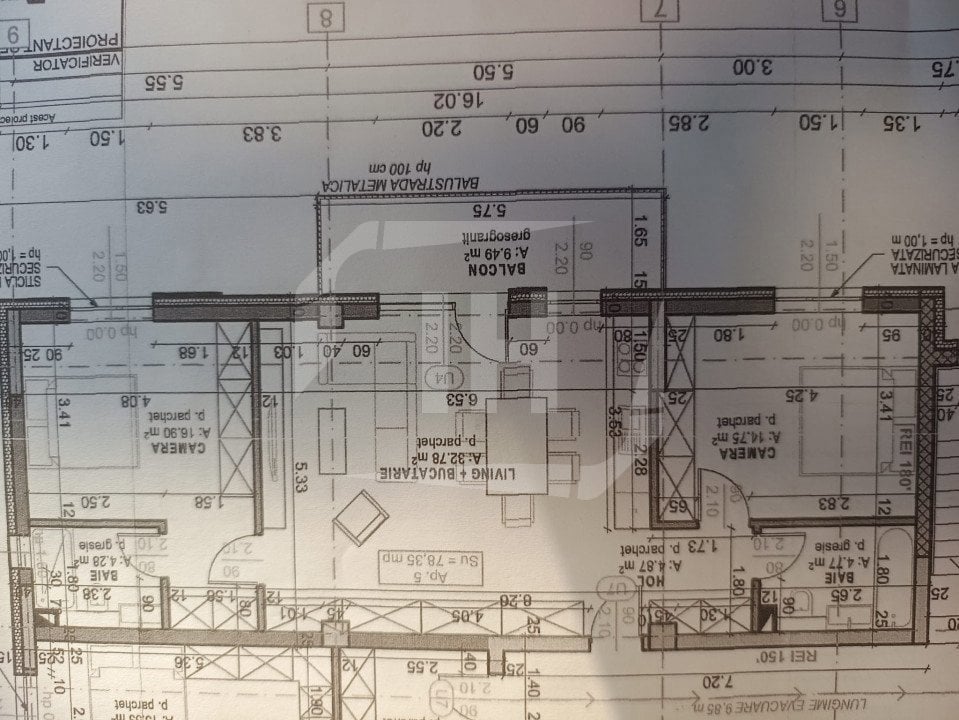 Proiect nou! Apartament cu 3 camere, finisat, in complex rezidential privat,