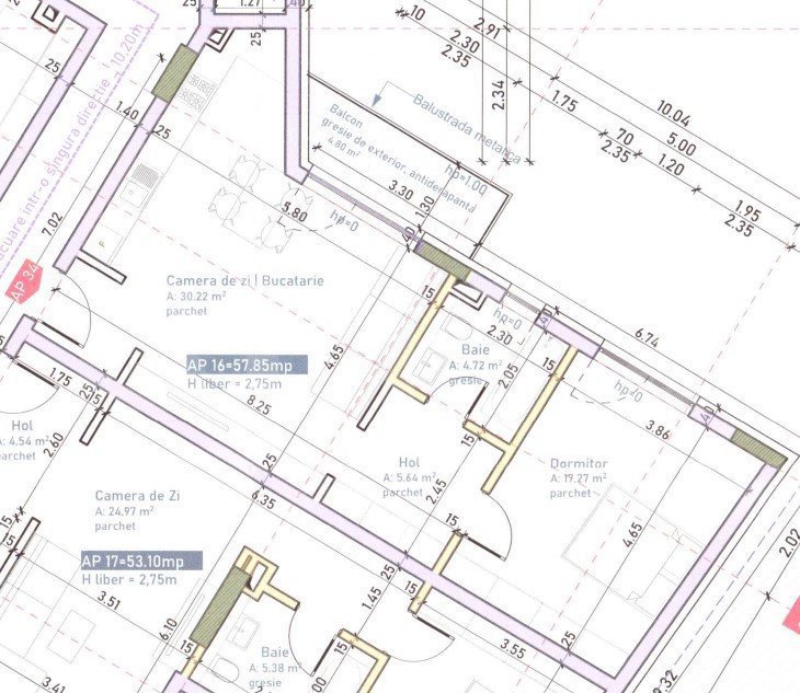 Apartament 2 camere decomandat, finisat, bloc nou, zona Fabricii