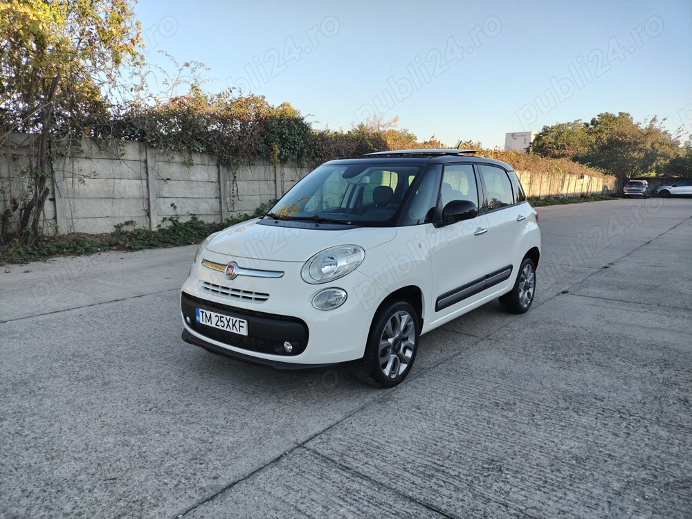 Fiat 500L plafon panoramic benzina+cng[gaz](din fabrica si omologat)pret fix fixx fixxx in euro