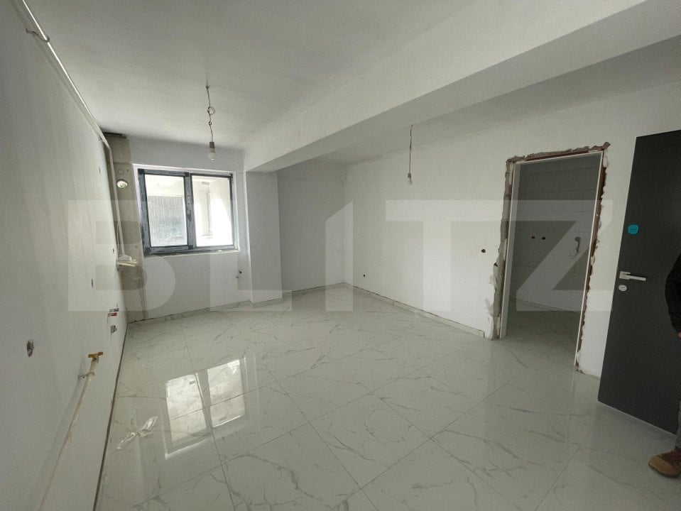 Apartament de 2 camere, 50 mp, Bloc Nou