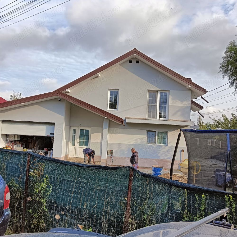 Tencuieli decorative, placari polistiren vata, adeziv, plasa