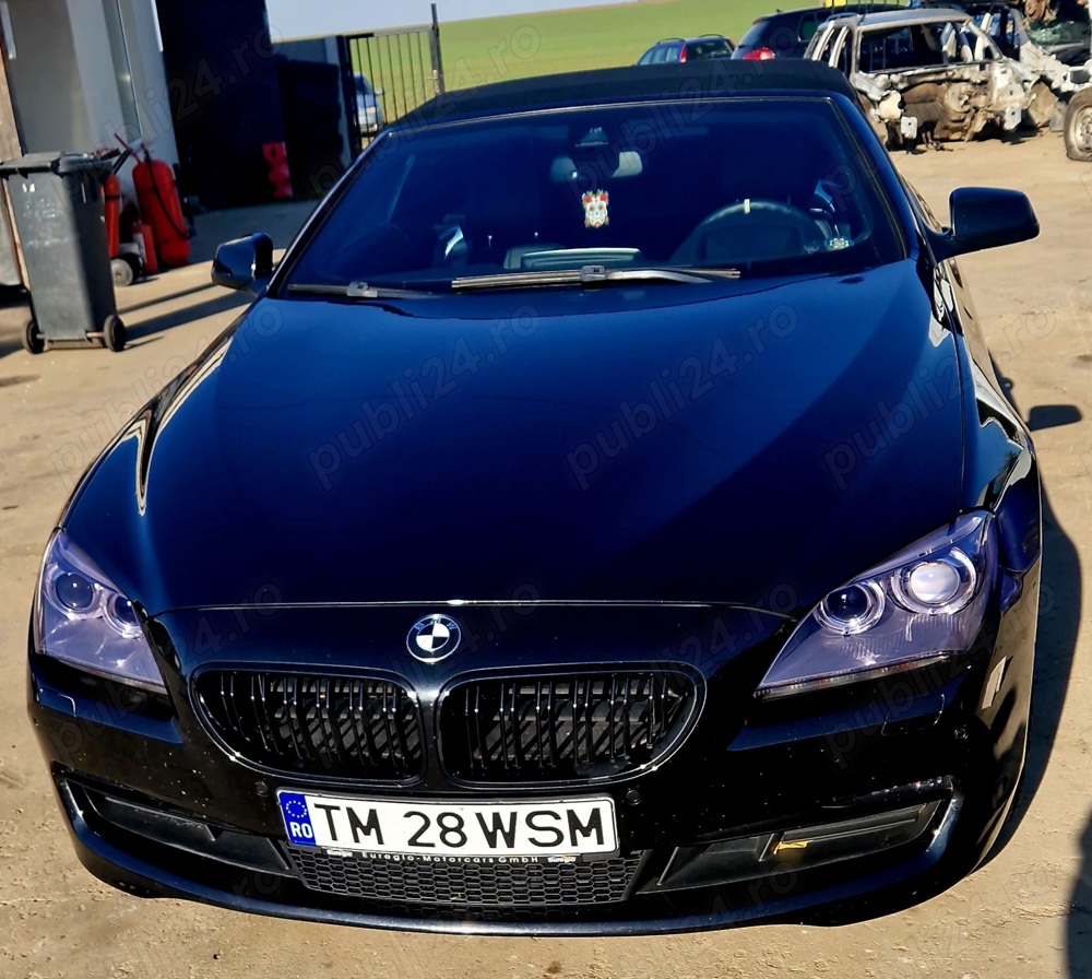 BMW 640 d coupe cabrio all black