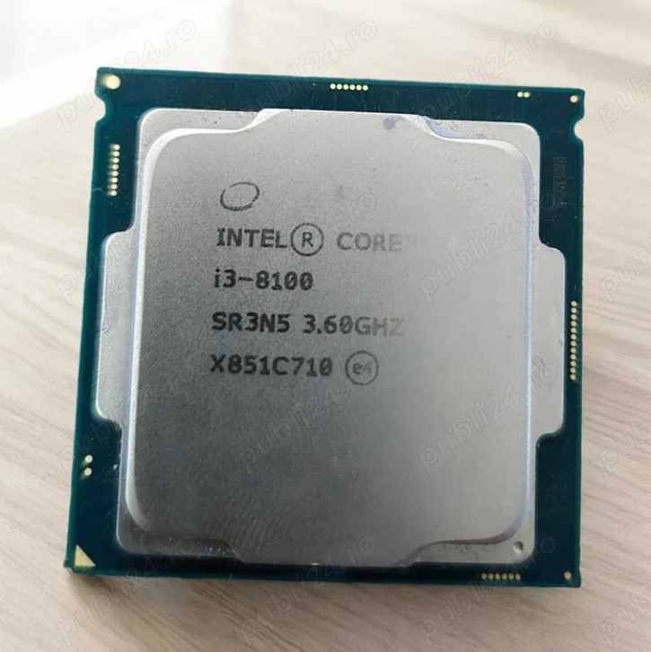 Procesor Intel  Core  i3-8100 Coffee Lake, 3.60GHz, 6MB, Socket 1151