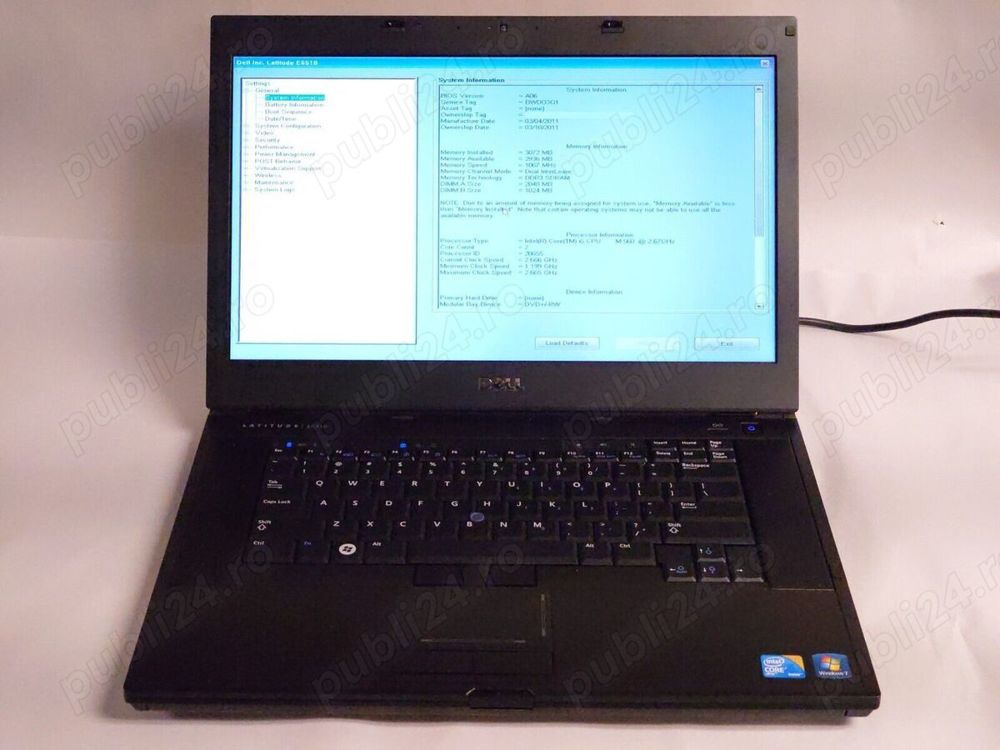  Dezmembrare Laptop Dell Latitude E6400 E6410 E6500 E6510 Precision M2400 M4400 M4500 Placa LCD etc.