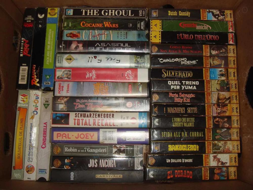 CASETE VIDEO VHS TGM FILME Originale 100% Dublate Subtitrate lb Romana