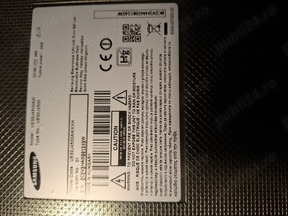 Samsung ue32j4500aw,bn41-02360b,bn94-08207a