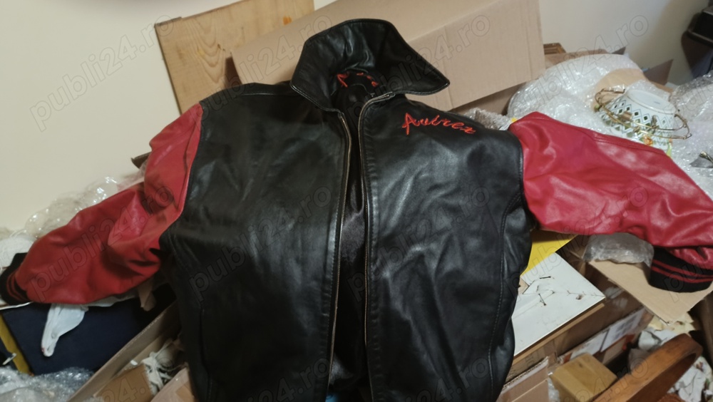 Geaca piele ecologica Avirex