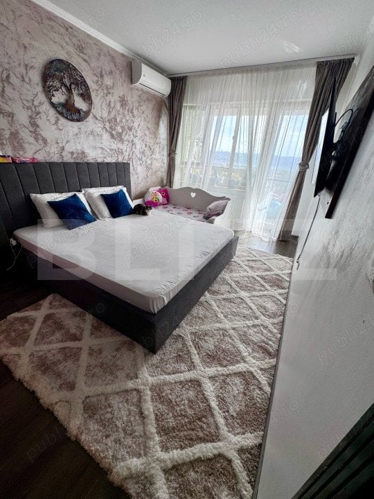 Apartament decomandat cu 2 camere, mobilat, zona Valea Lupului