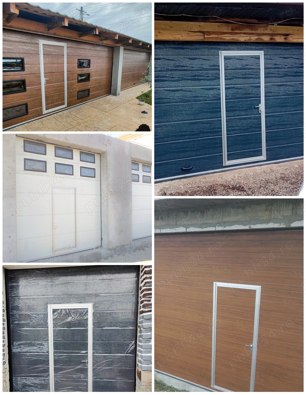 usa de garaj sectionala la comanda