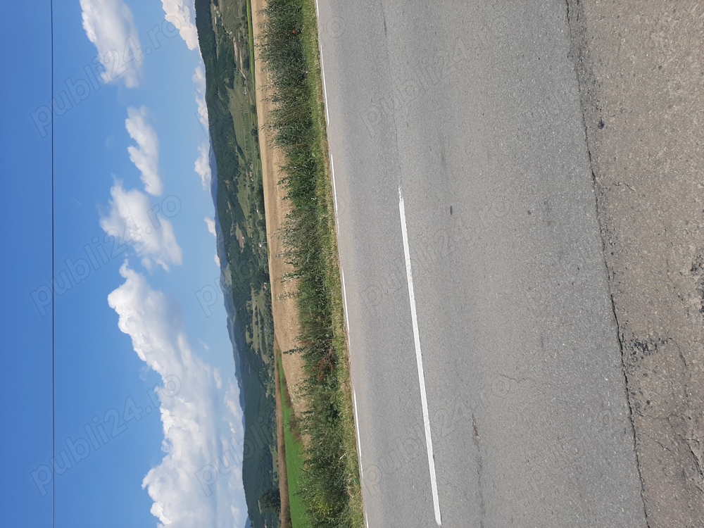  Intravilan -la sosea, vand doua terenuri, 3 euro mp, la iesirea din Vintu de Jos spre  Alba iulia