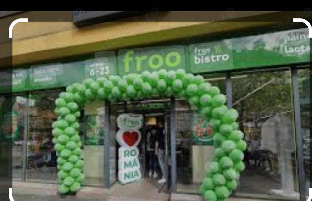 Froo angajeaza Lucrator Comercial   Casier in Sectorul 5  (Soseaua Viilor nr.57 c )