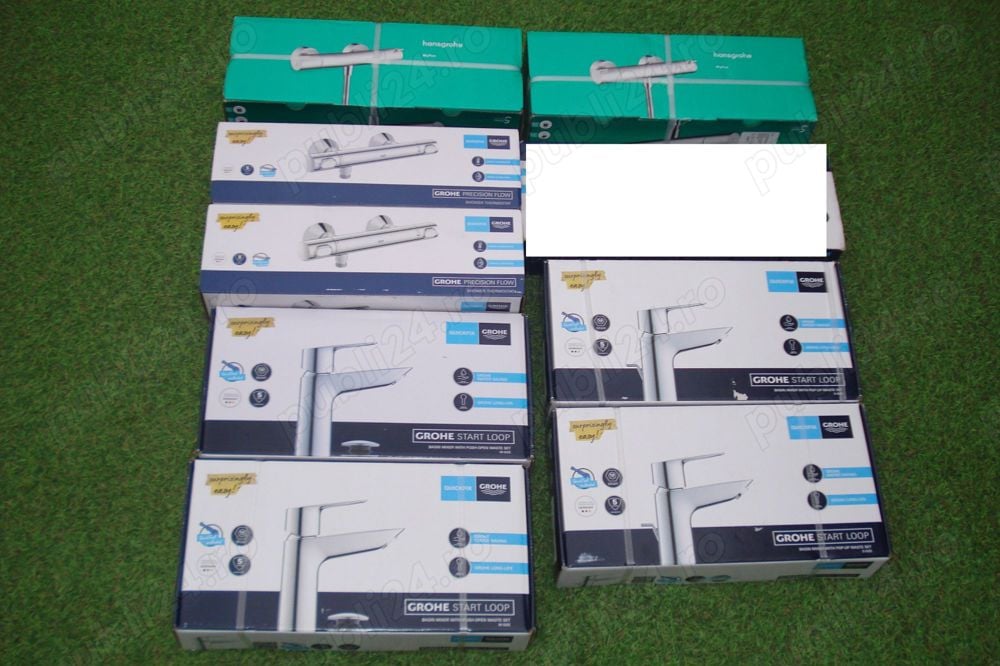 Baterii noi grohe si Hansgrohe din  germania cu termostat