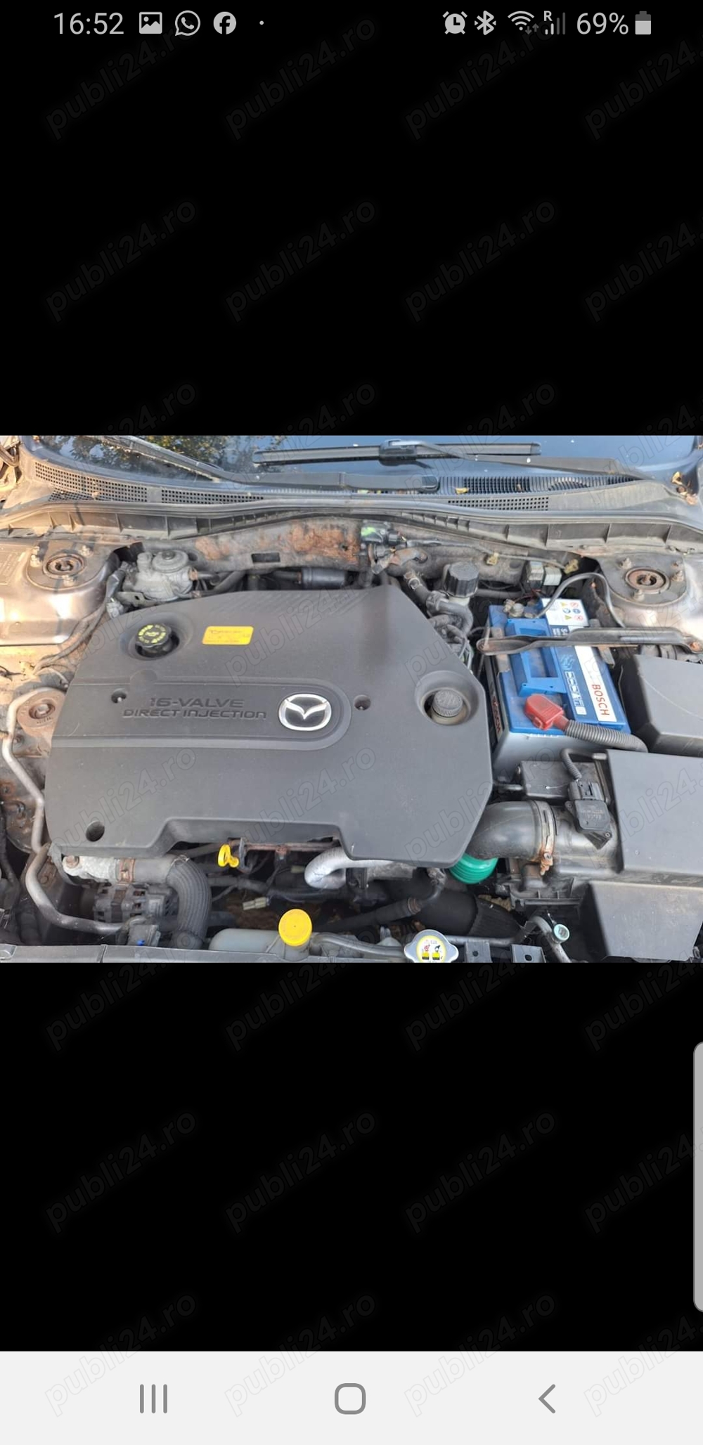 Vind Mazda 6,motor 2.0 diesel.An fabricatie 2005,preț 2200 eur,relații la telefon  