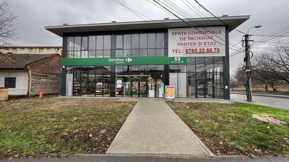 Spatiu comercial, 31mp + 20mp subsol, Cal Torontalului!