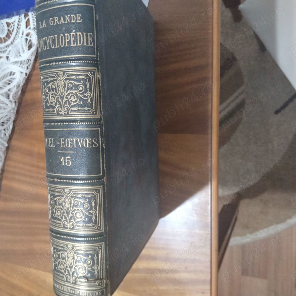 "La Grande Encyclopedie"-vol. 15, 1892