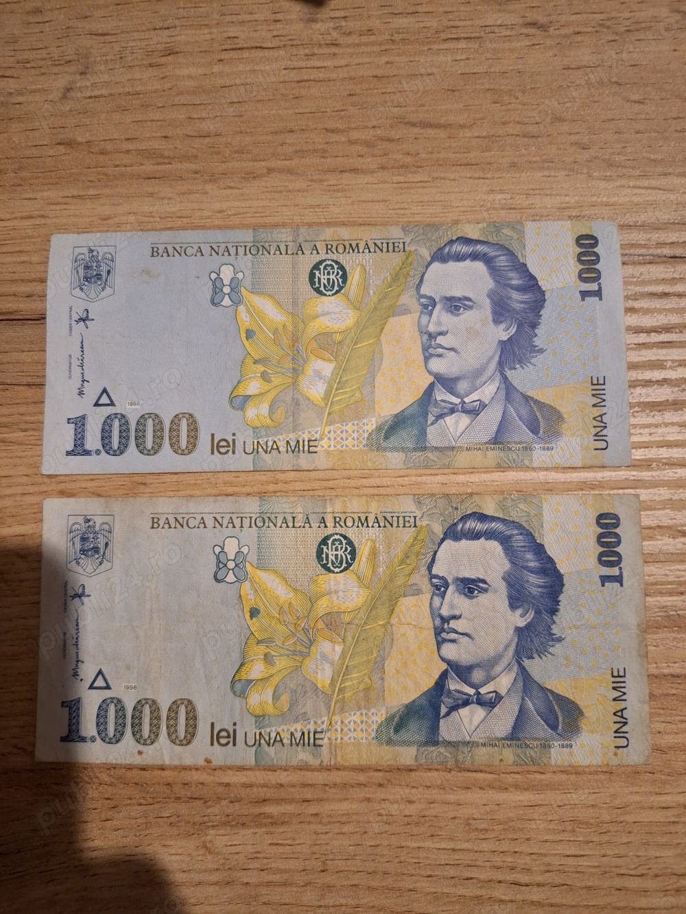 Bancnota 1000 Lei - 1998