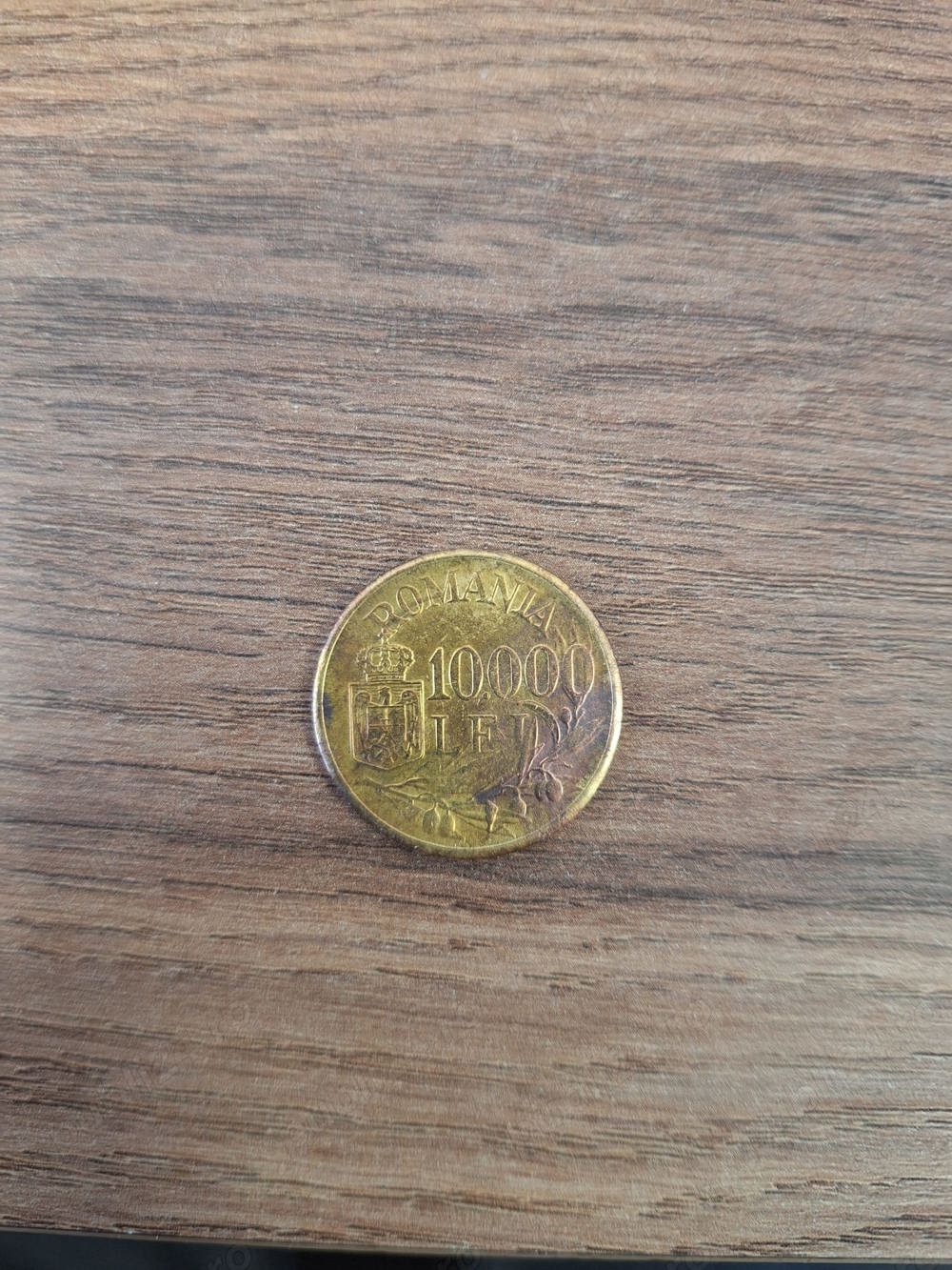 Moneda 10000lei Regele Mihai I - 1947