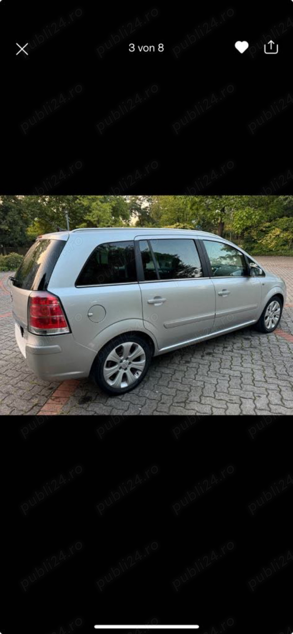 Opel Zafira 1.8 benzina, 7 locuri