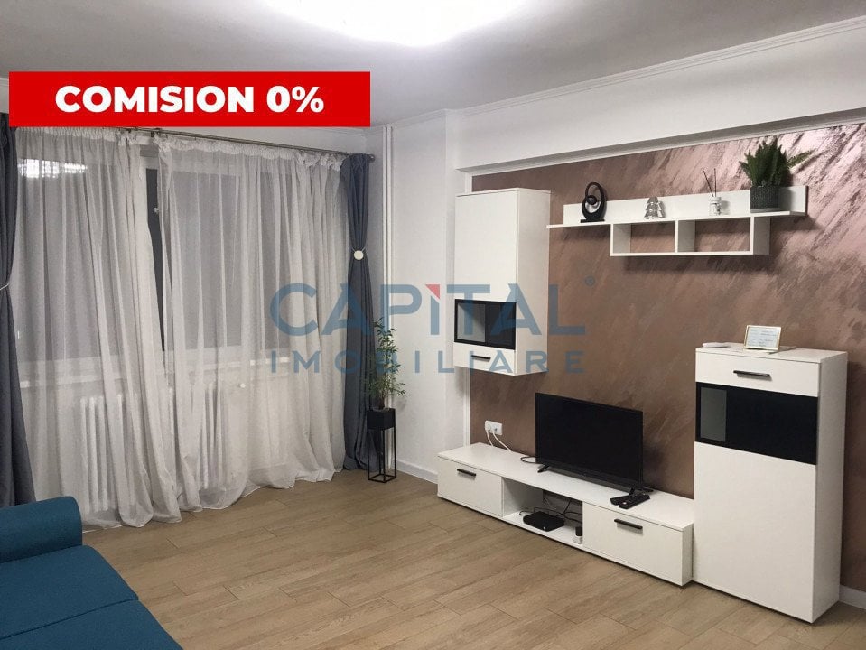 0% Comision! Apartament cu 2 camere de închiriat, Central