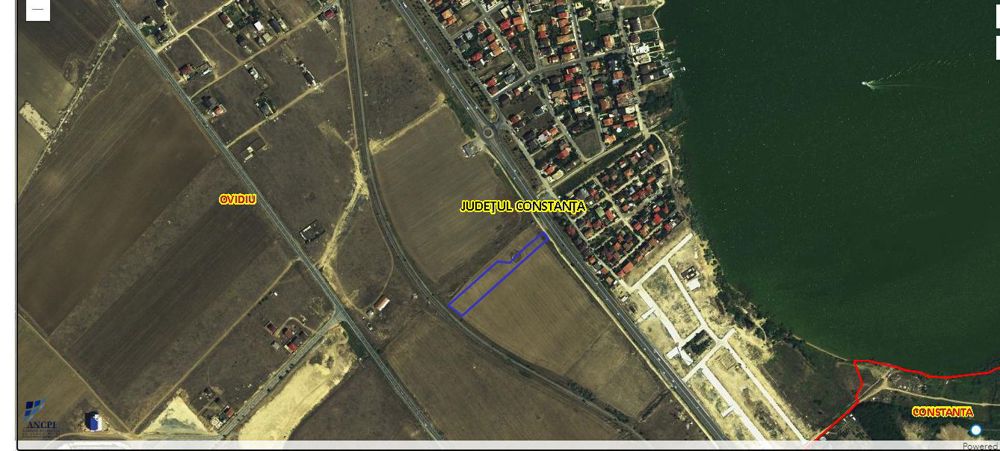 Teren intravilan cu deschidere la Drum European Ovidiu