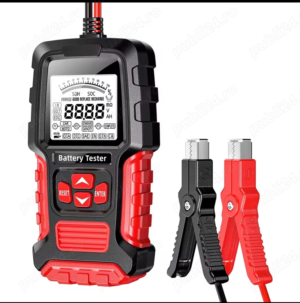 Tester profesional acumulatori