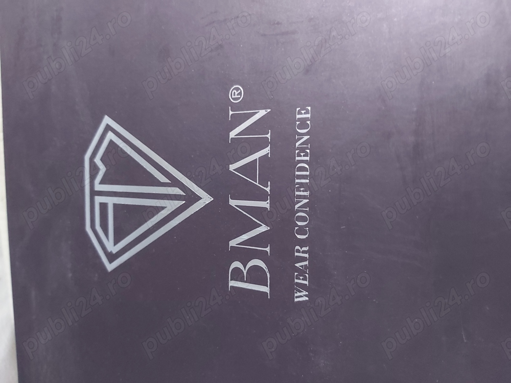 Ghete Bman piele naturala