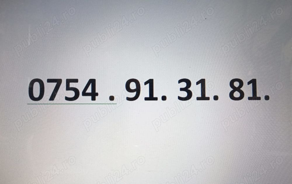 Numar de telefon deosebit 5