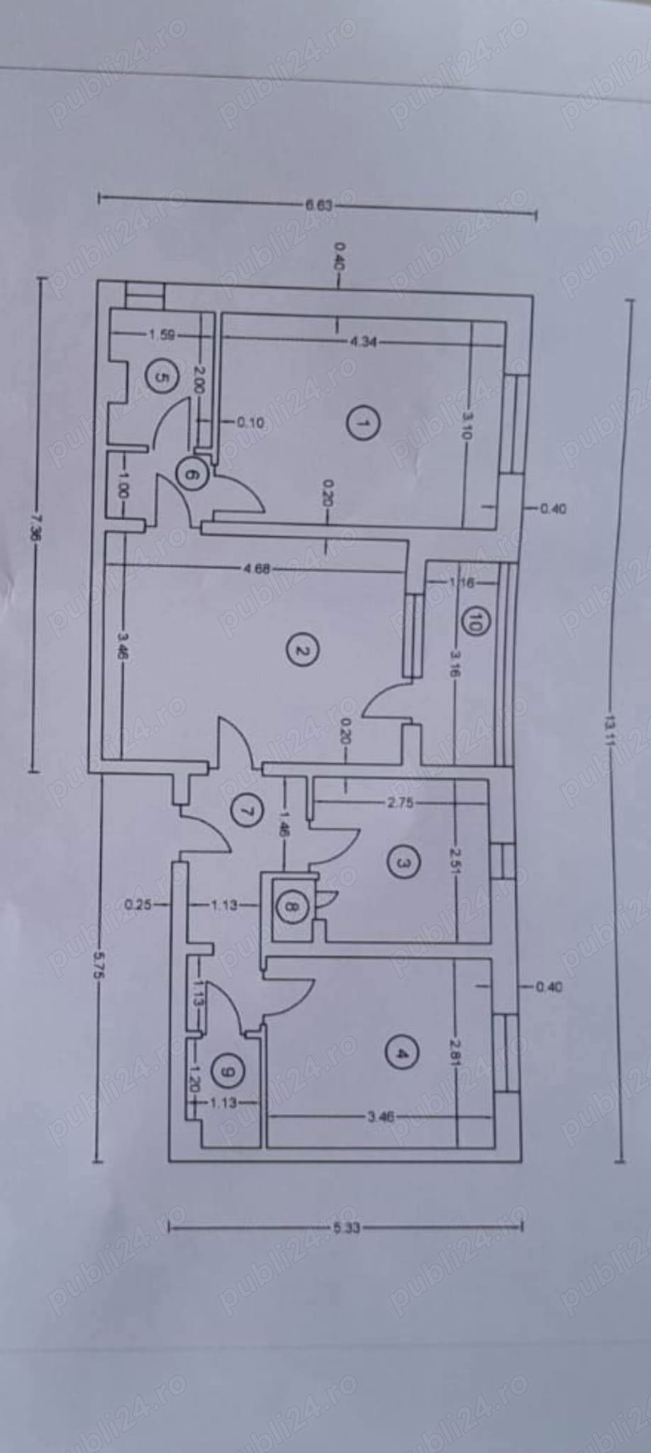 apartament 3 camere