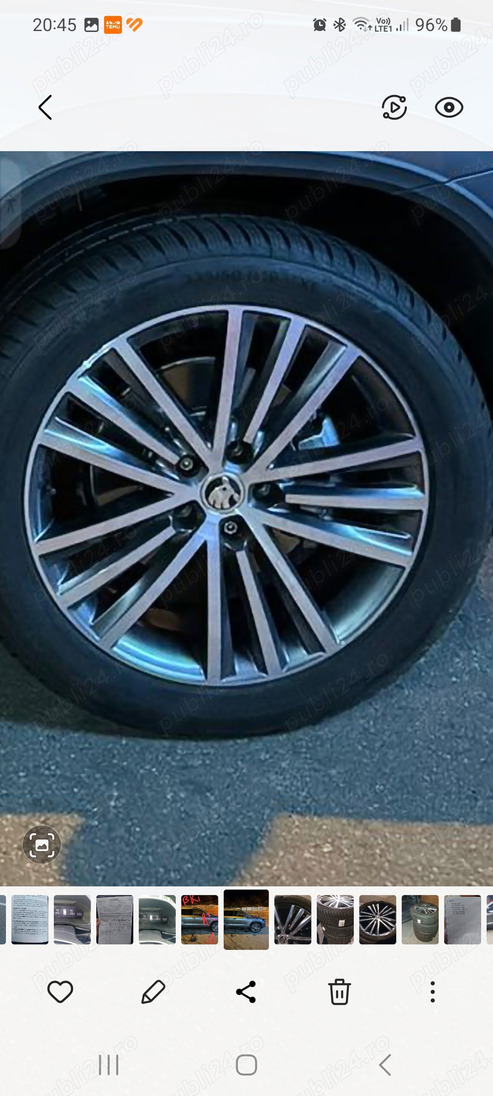 jante si anvelope skoda 19 