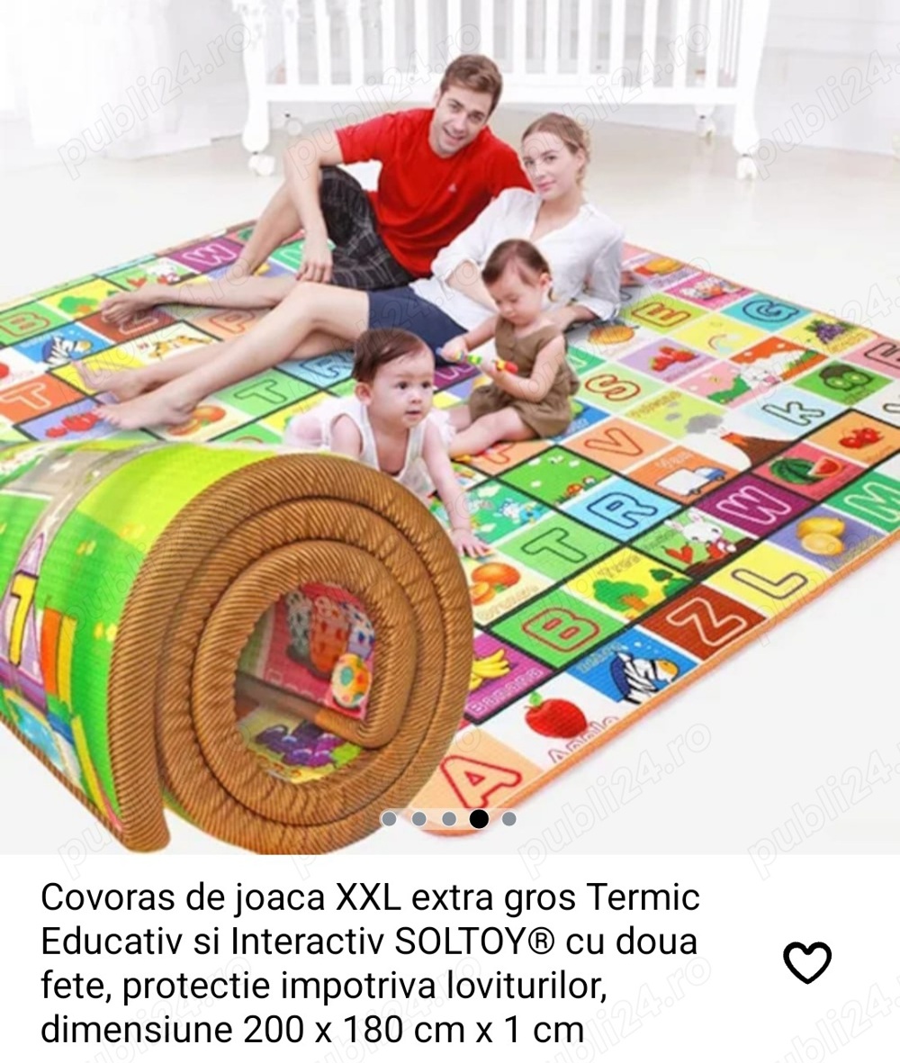 Vand covor termic ,cu 2 fete,pentru sezon rece!