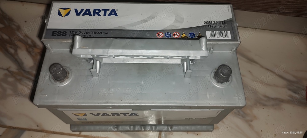 Vând acumulator Varta Silver Dynamic 74Ah