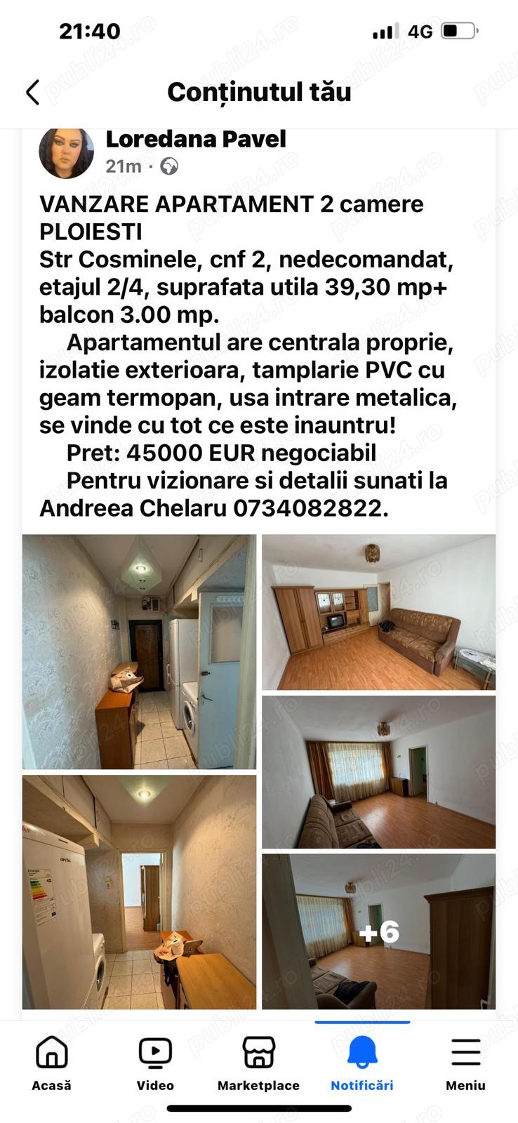 Vand Apartament in ploiesti