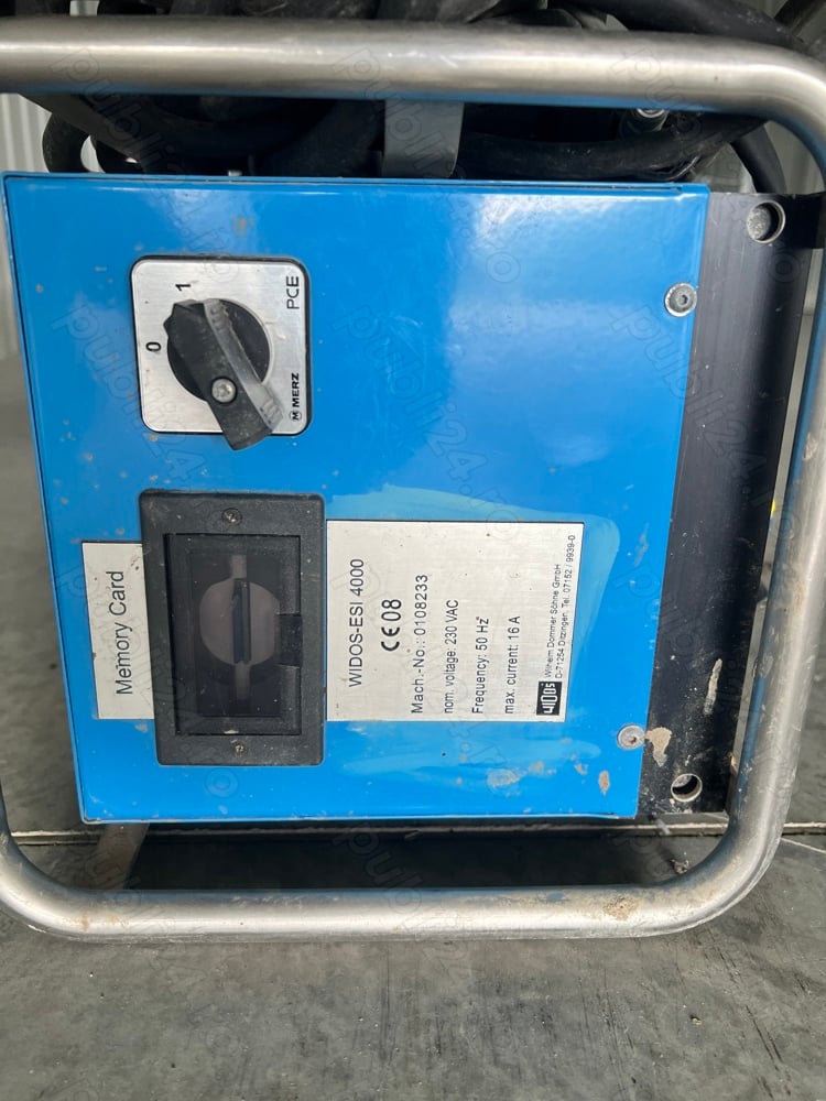 Vând aparat de sudură Electrofuziune Widos ESI 4000