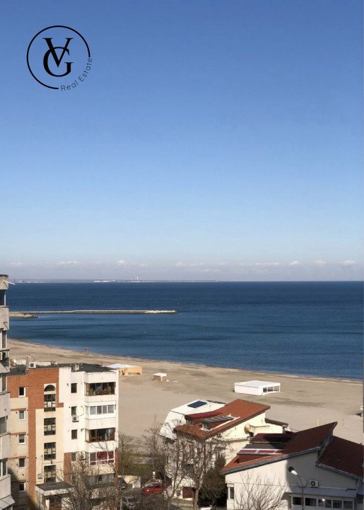 Apartament modern 3 camere-Faleza Nord-vedere la mare 