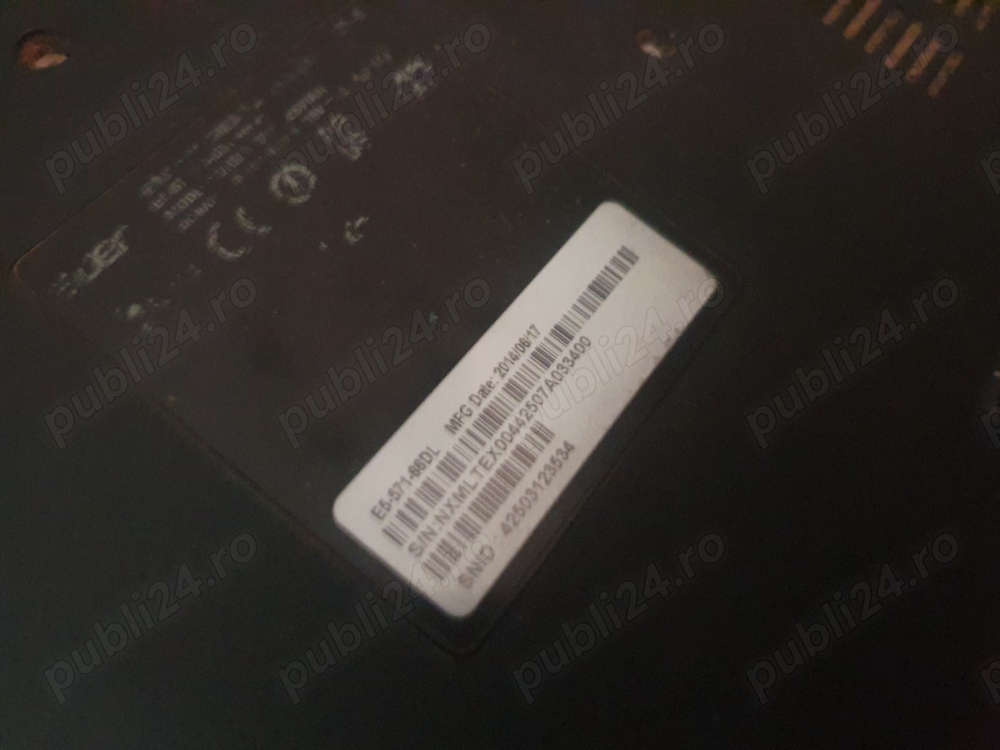 Vand laptop Acer-Aspire