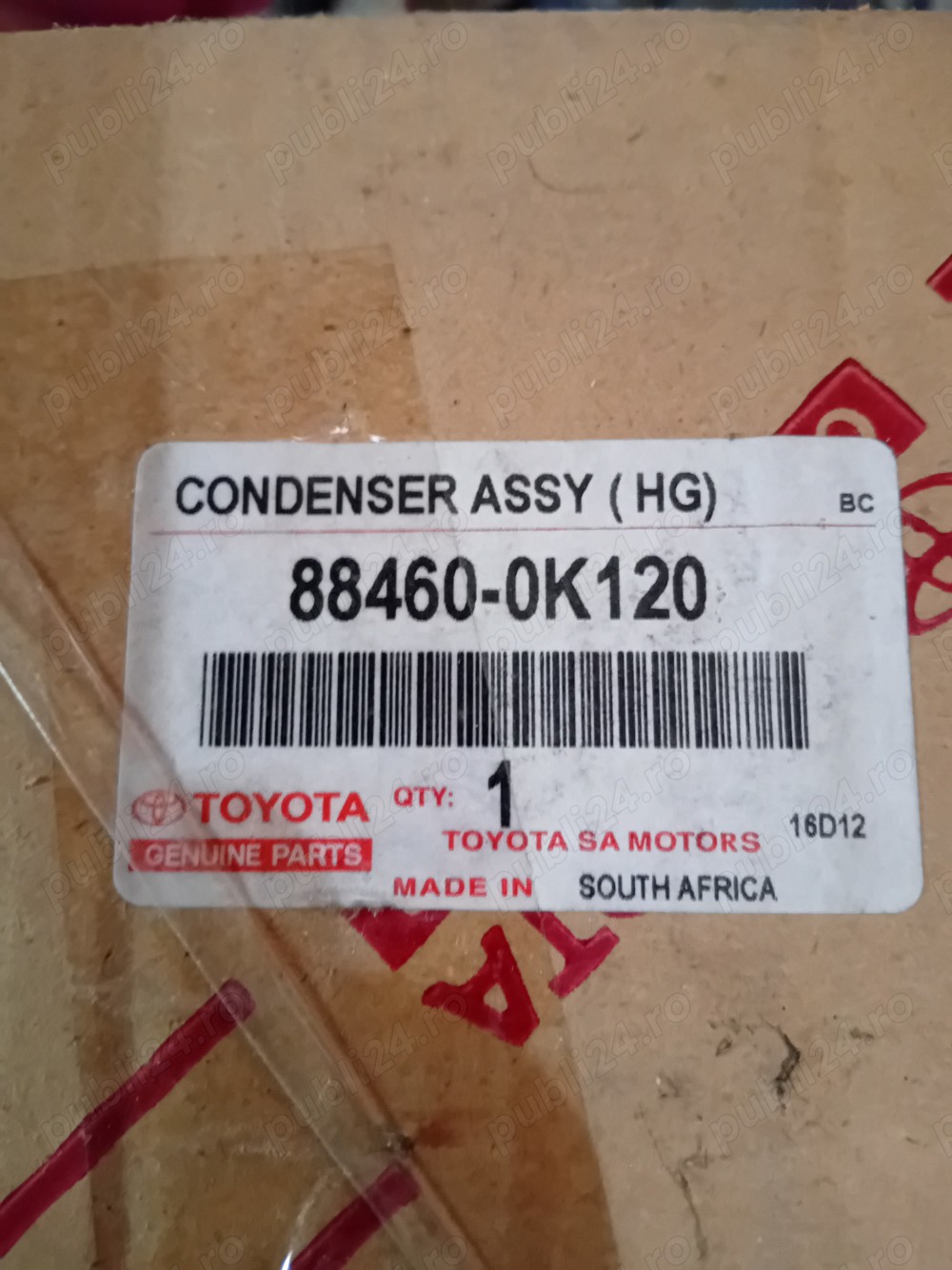 Radiator aer conditionat Hilux 2008-2015