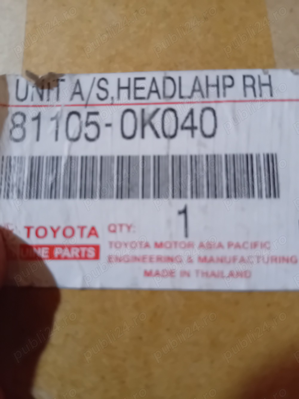 Faruri si proiectoare originale Hilux 