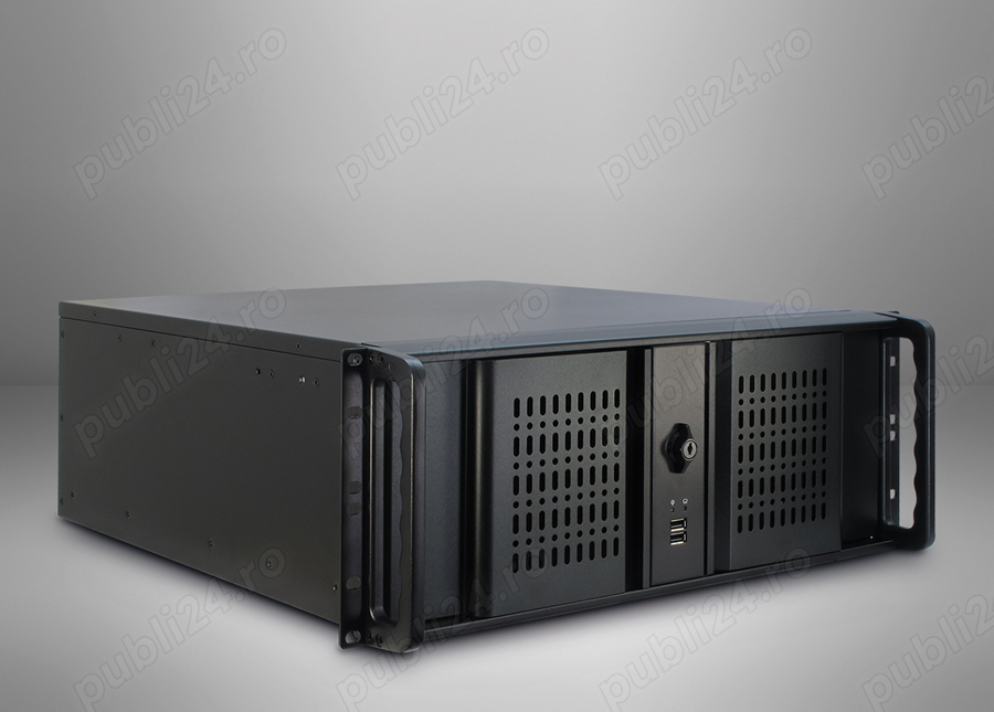 Carcasa RACK pentru SERVER sau PC InterTech 4U-4098-S 4U 19" Negru