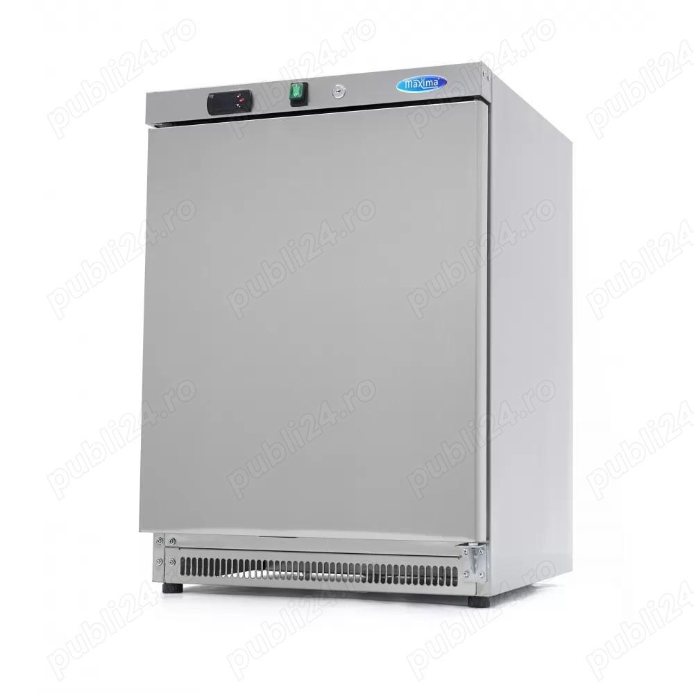 Frigider 200 l   3 rafturi reglabile   otel inoxidabil