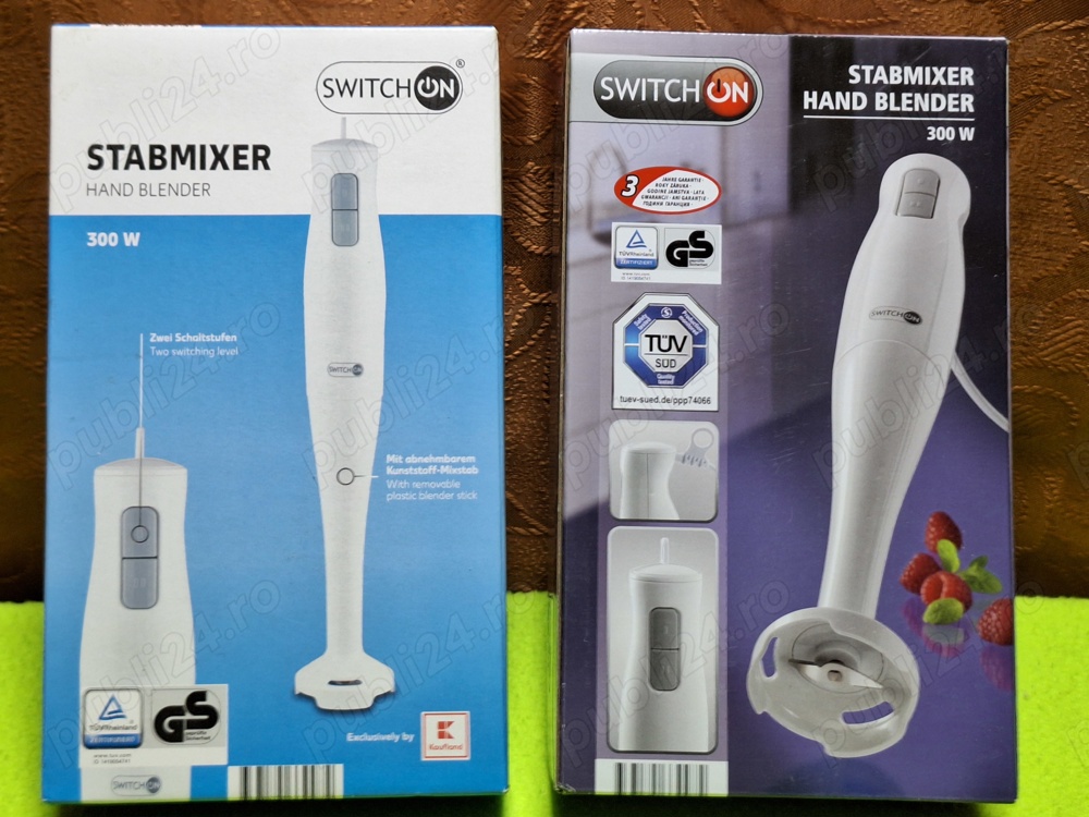 Doua modele - Mixer vertical, model SWITCH -on