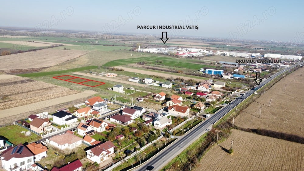 Teren intravilan 700 MP | Strada Careiului Nr. 87 | Loc. Vetis