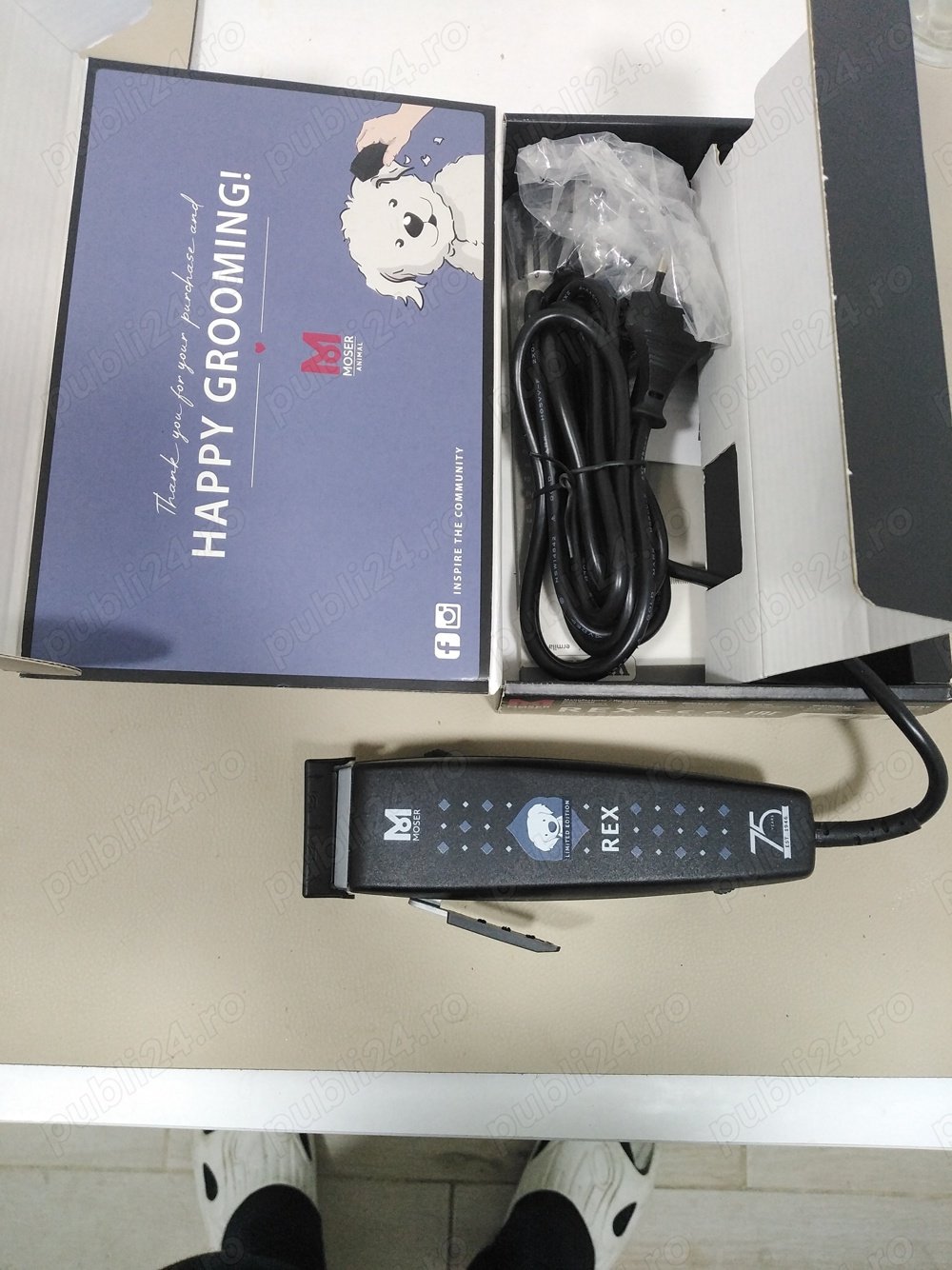 Mașină de tuns pentru câini  Mașină de tuns pentru câini