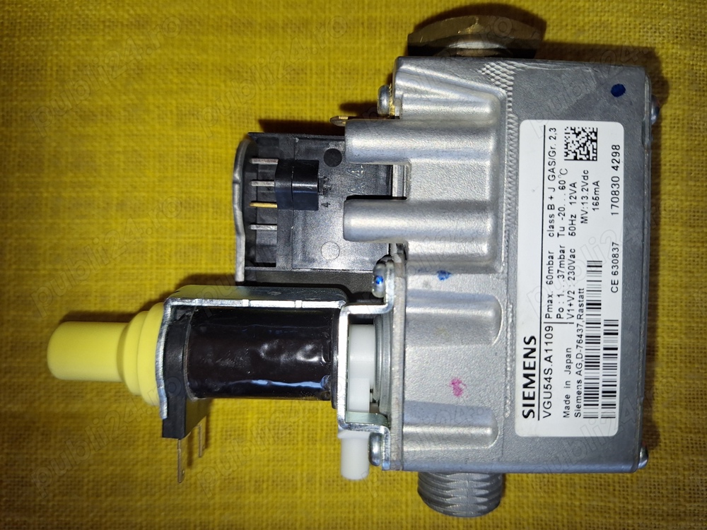 Vana pentru  centrale pe gaz  FERROLI , fabricata in Japonia