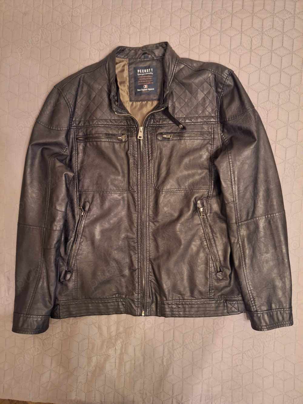 *Geaca piele PECKOTT Hiro Germania-marimea-42-44*