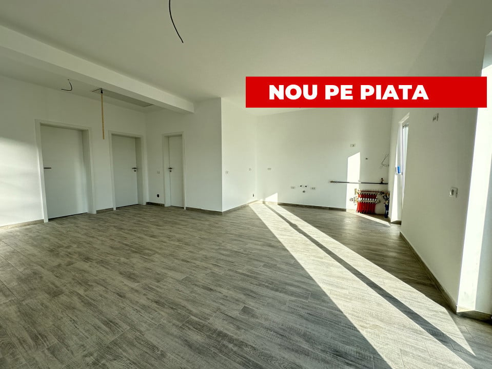 Duplex pe parter, 3 camere, 70 mp utili, 278 mp teren - Sanandrei 