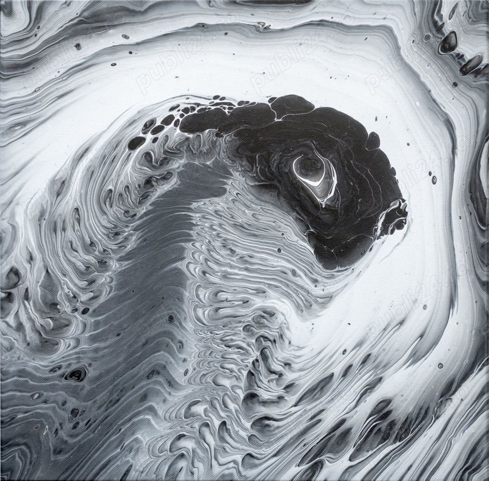 Vand tablouri abstracte, tehnica pouring, culori acrilice.