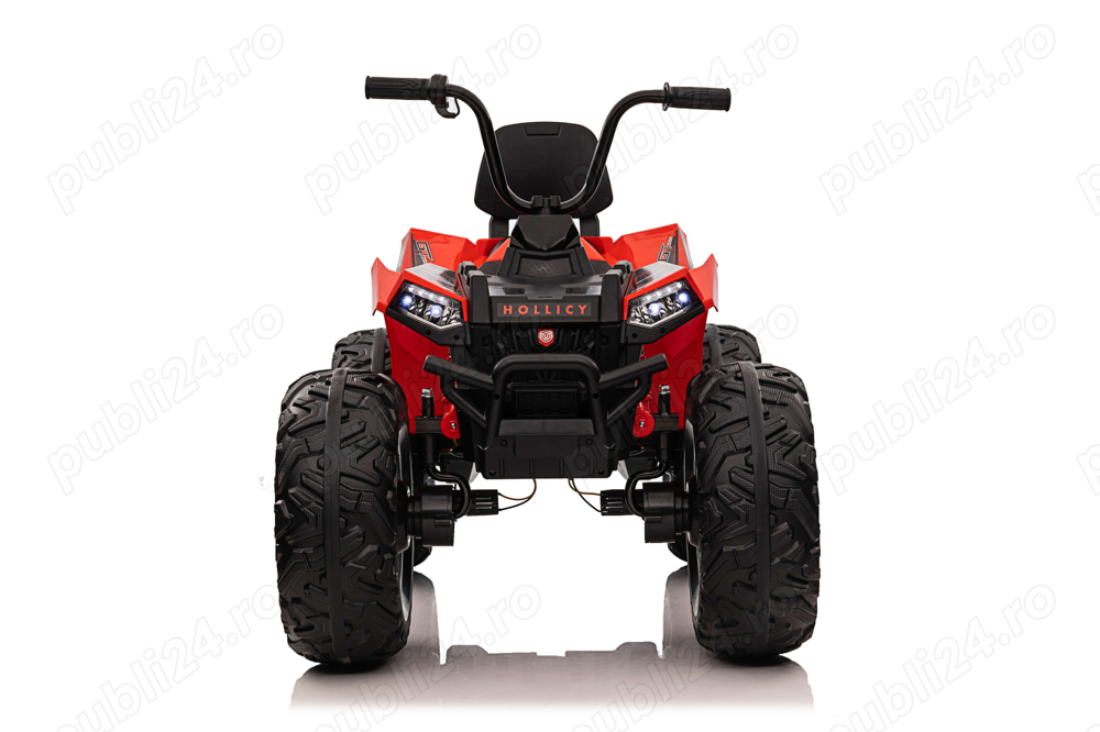 ATV electric Kinderauto SX2129 4x4 24V roti moi, scaun tapitat