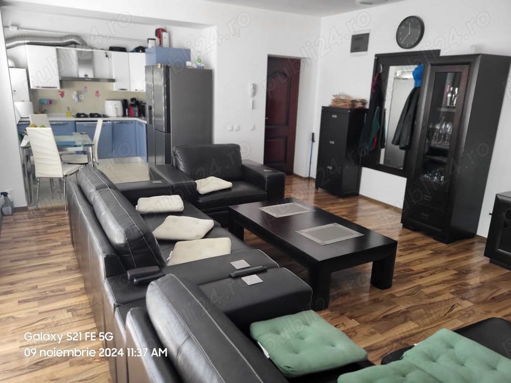 Apartament 2 camere, mobilat, cu un loc de parcare proprietate, boxa, utilitati