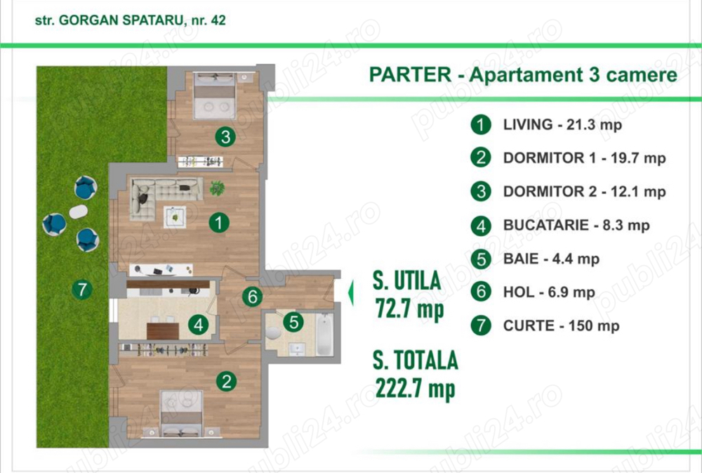 Apartamente 3 Camere Colentina Andronache